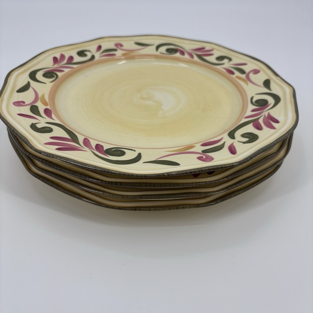 Gibson Designs "HERITAGE PARK" Dinner Plates Handpainted Retired Replacement - Picture 5 of 6